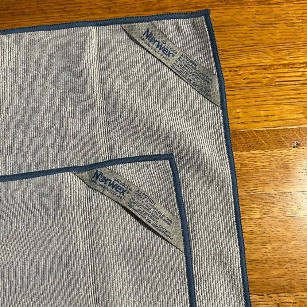 Norwex Kitchen Towel and Kitchen Cloth set of 2 NWT